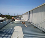 One Stop Shop for Commercial building construction, Sheet Metal Work on Commercial Building Roof